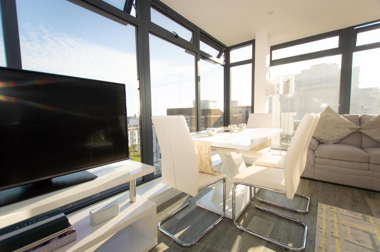* Panoramic Penthouse With Sea & City Views Bournemouth Exterior photo